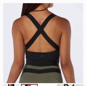 NEW BALANCE Determination Academy Crop Bra black XL